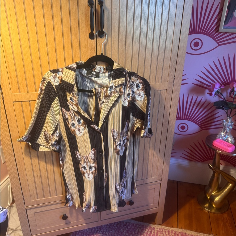 Dressed in LALA pretty kitty plisse set